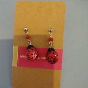 Ladybug earrings